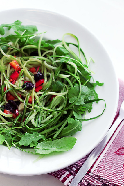Cucumber, Red Pepper and Rocket