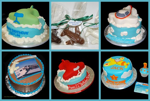 Airplane Cakes and Chocolates - Simply Sweets Designs