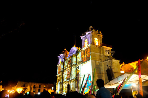 Espectáculo Multimedia Catedral Oaxaca (01)