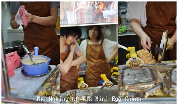 Making of Gai Dan Jaai (Mini Egg Cakes)