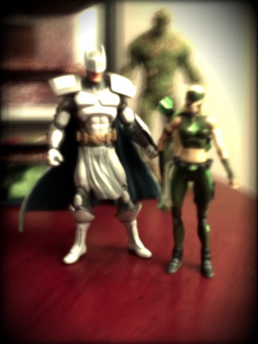 Ptw Knight and Artemis action figures