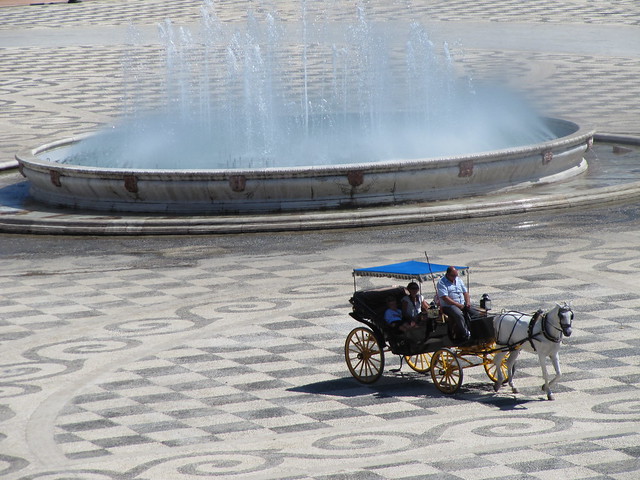 Plaza de Espana Seville horse carriage