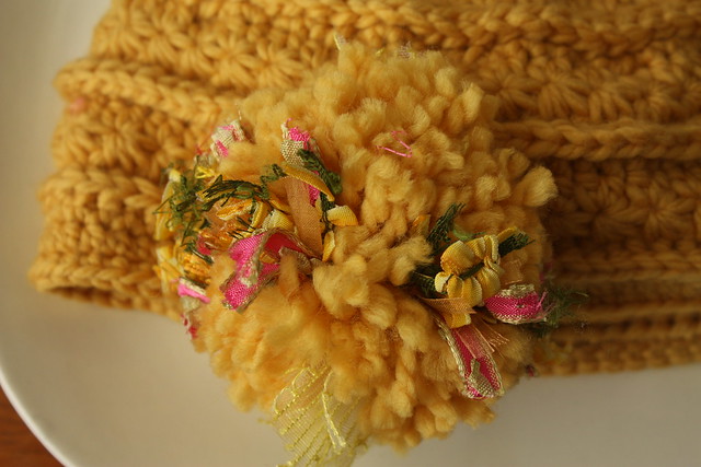 Star Crochet Pom hat