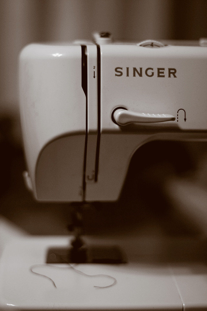 Sepia 15/30:  Misbehaving Sewing Machine