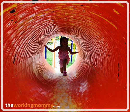 Tunnel in the playground