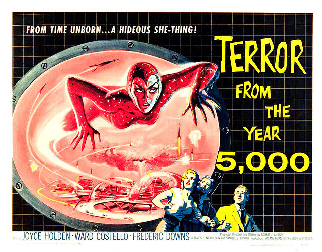 Albert Kallis - Terror from the Year 5000 (American International, 1958) Half Sheet