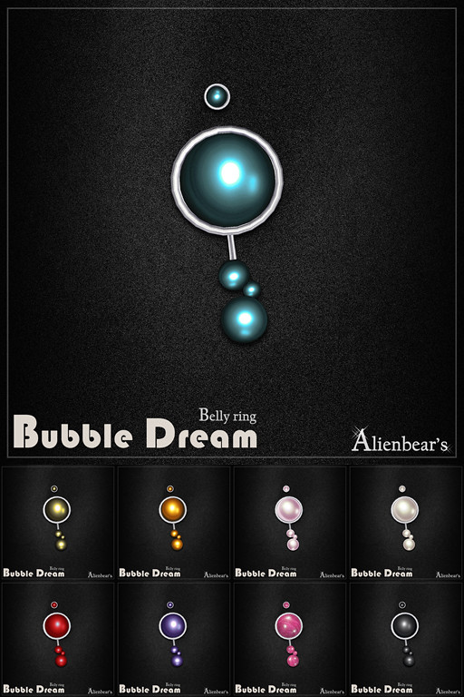 Bubble Dream belly ring all