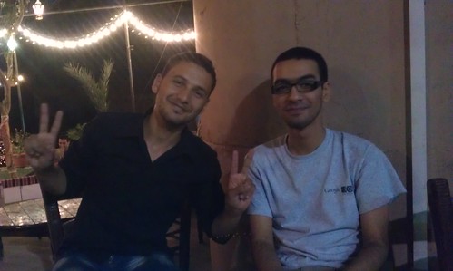 Mahmoud Ibrahim (left) and Islam Wazery (right)
