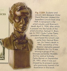Brenner's Beardless Lincoln Bust
