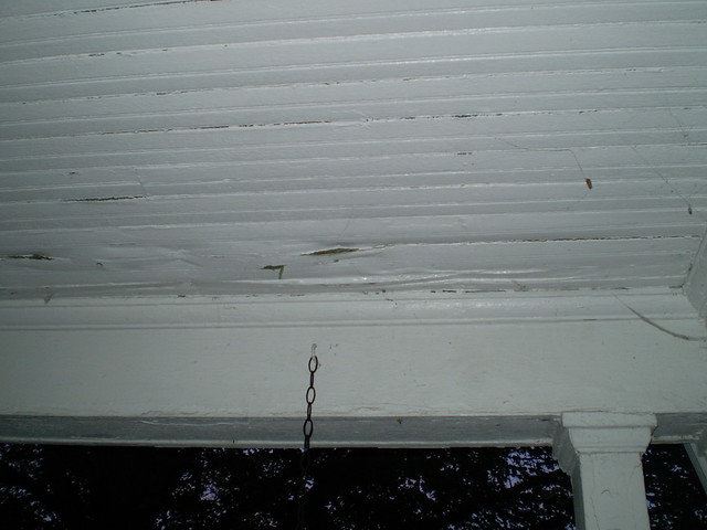 Porch ceiling leak by sarameg