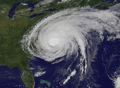 Hurricane Irene Makes Landfall in North Carolina