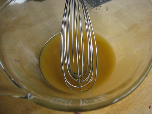 vinegar and oil