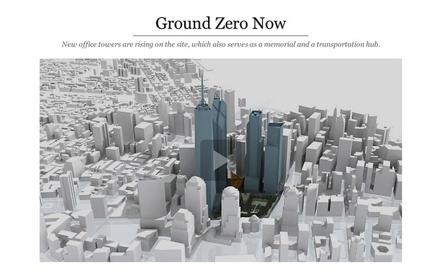 Videoinfografía del NYT sobre la nueva Zona Cero