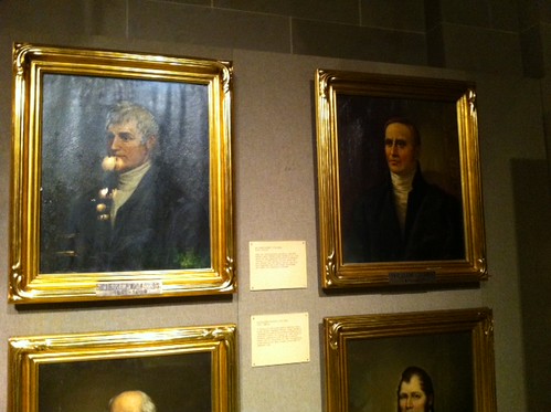 Ex-Govs. Lewis & Clark Portraits @ Missouri Capitol