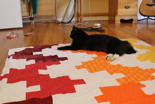 Quilt in Progress - Getting some love