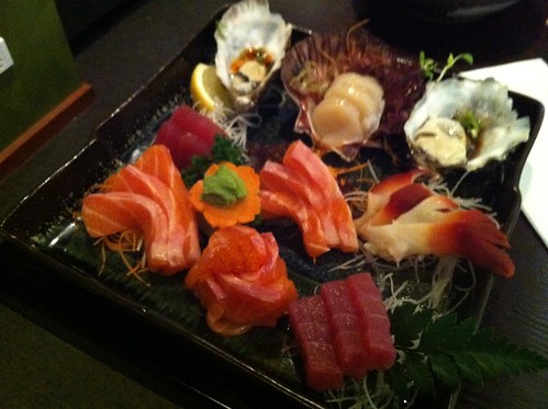 deluxe sashimi platter