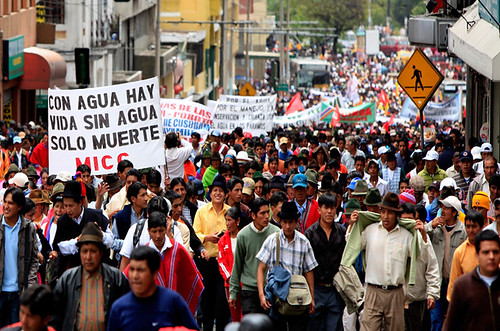 ECUADOR INDIGENOUS PROTEST
