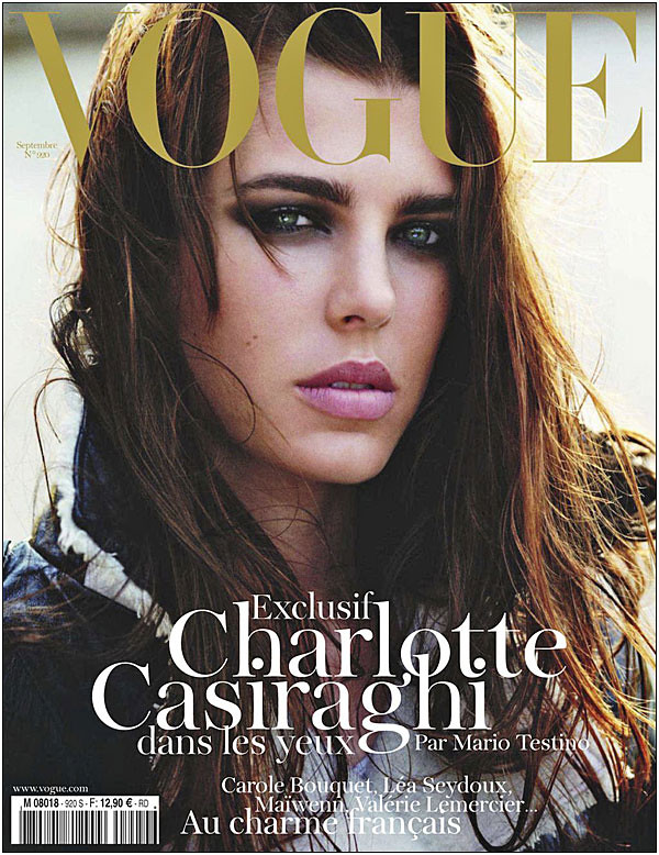 Vogue Paris September 2011 Charlotte Casiraghi