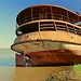 Barco abandonado, Paraje La Azotea, Entre Ríos, Argentina