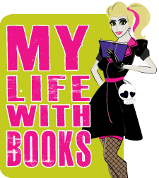 My Life With Books Button by Parajunkee