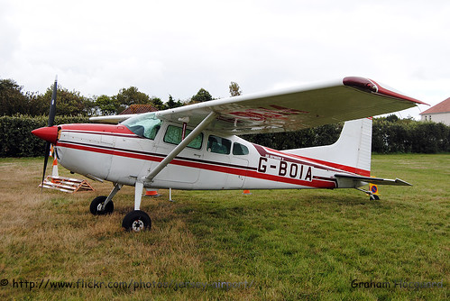 G-BOIA Cessna 180K by Jersey Airport Photography
