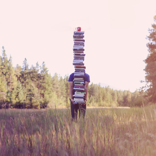 A Stack Of Books Meant To Be Read Aloud by Boy_Wonder