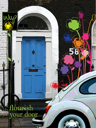 flourish your door! by what's up_wup
