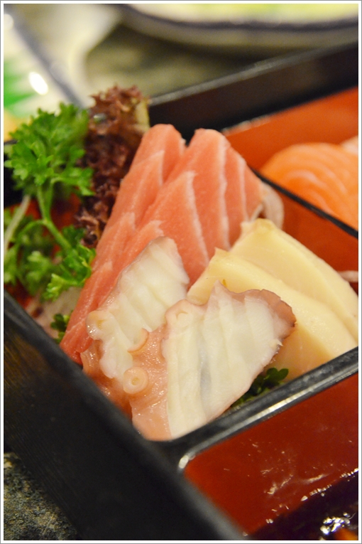 Thick Cuts of Sashimi