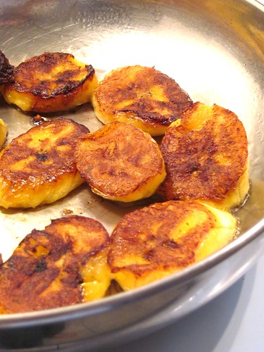 Bobby Flay's Grilled Plantains with Rum-Brown Sugar Glaze