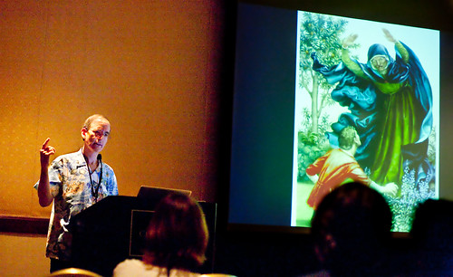 Paul O. Zelinsky at SCBWI LA 2011 (photo by Rita Crayon Huang)