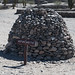 Apacheta, un cumulo di pietre che serviva per invocare la protezione della divinità (Ruinas de Quilmes)