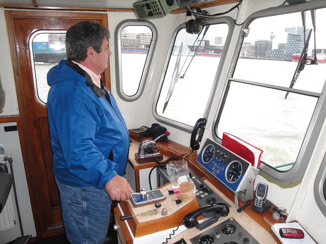 Rob at the Helm