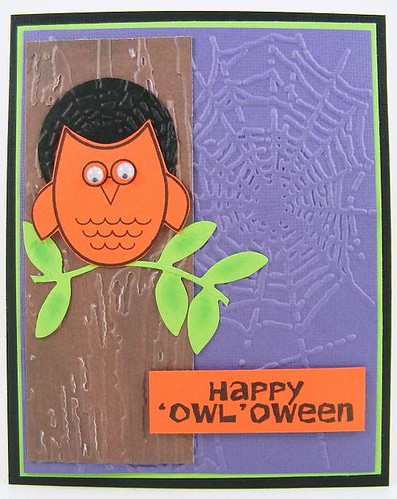 SOL September Halloween Owl Card