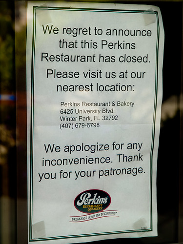We Regret - Dead Perkins Notice