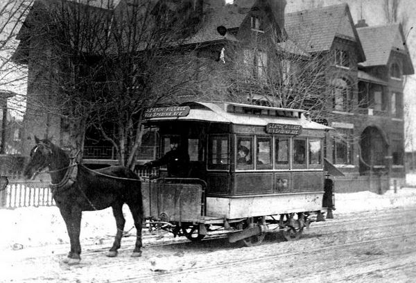 Toronto Street Railway Car, 1890