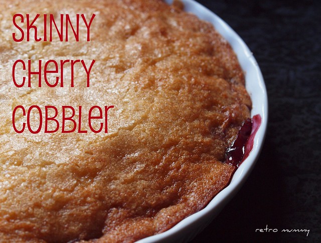 mmmmm cherry cobbler