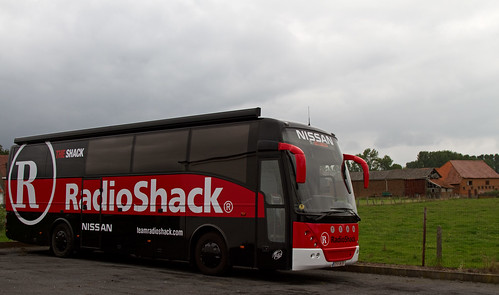 RadioShack team bus