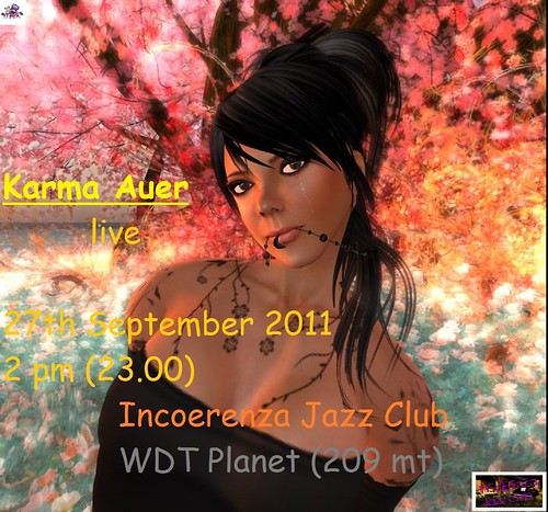 27th September 2011 Karma Auer live at Incoerenza Jazz Club  by Alice Mastroianni