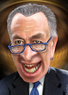 From http://www.flickr.com/photos/47422005@N04/6051459910/: Chuck Schumer - Caricature