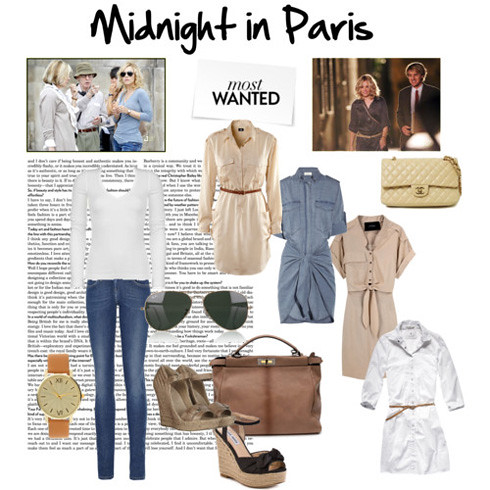 Rachel McAdams Midnight in Paris Wardrobe Clothes