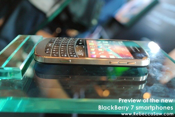Preview of the new BlackBerry 7 smartphones