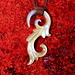 Abrazar Pendant - Carved Seashell Necklace