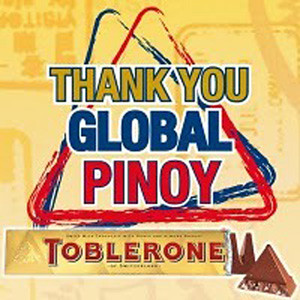 Toblerone Thank You Global Pinoy