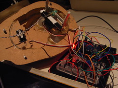 Arduino-controlled automaton eyeballs