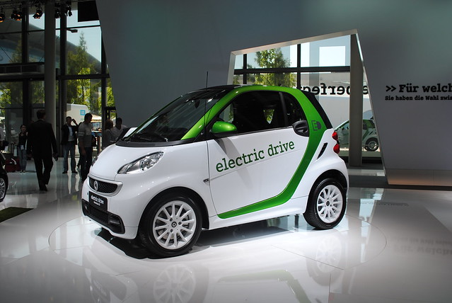 show smart electric drive frankfurt motor iaa fortwo 2011 iaa2011