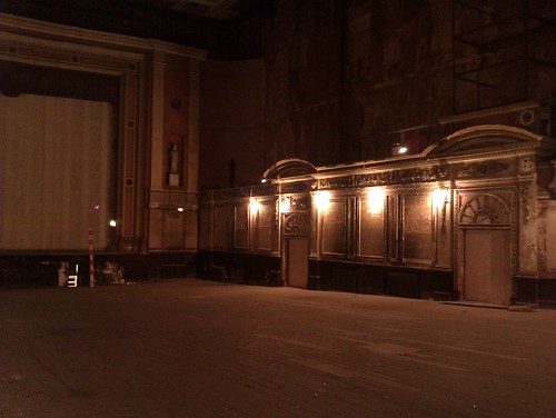 Alexandra Palace closed theatre