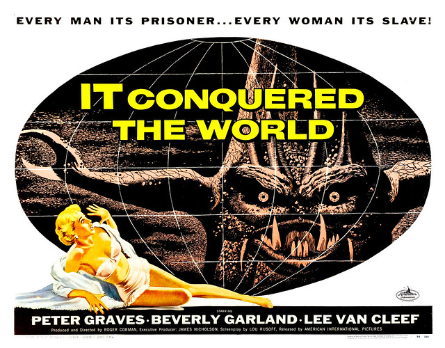 Albert Kallis - It Conquered the World (American International, 1956) Half Sheet