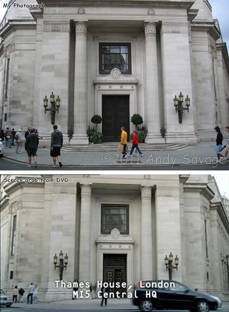 Filming location for Spooks TV series.