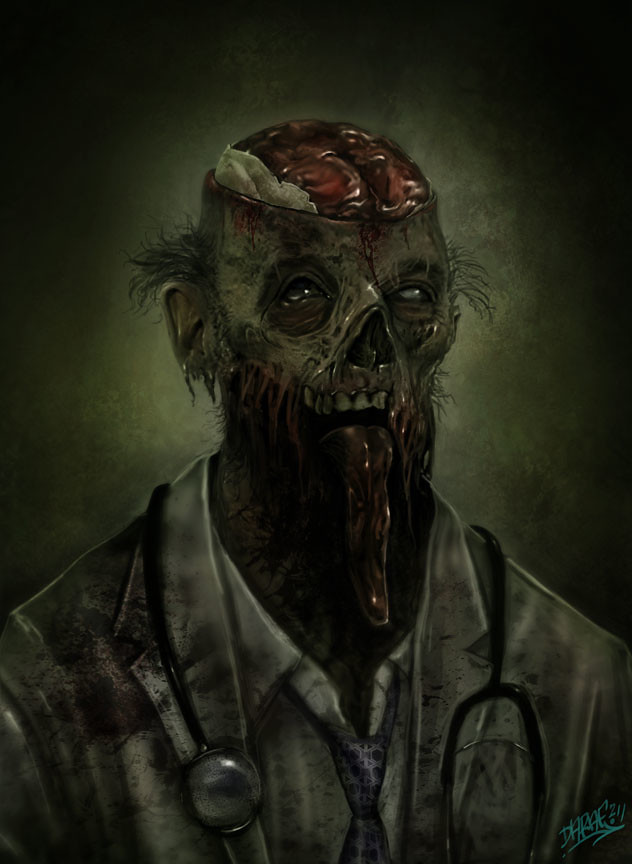 Doctor-Zombie_concept