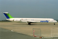 Eurofly DC-9-51 I-FLYZ GRO 26/02/1990